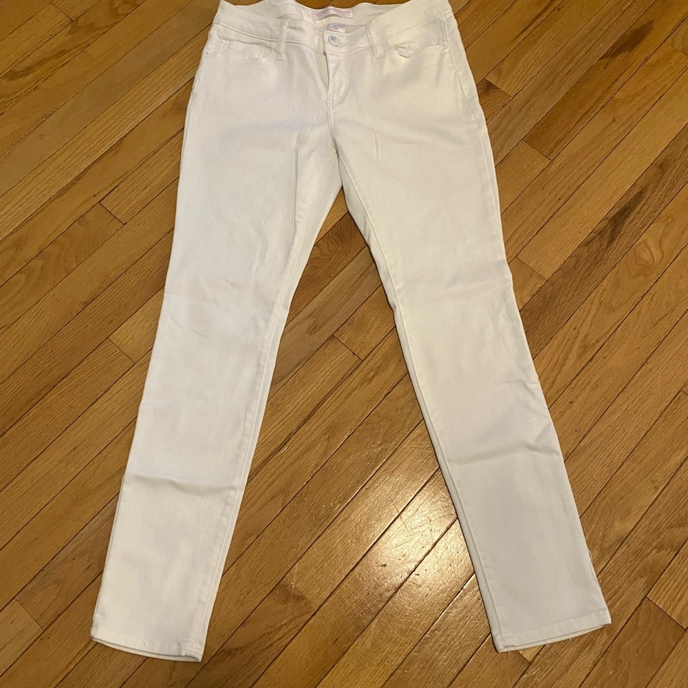 No Boundaries White Skinny Jeans